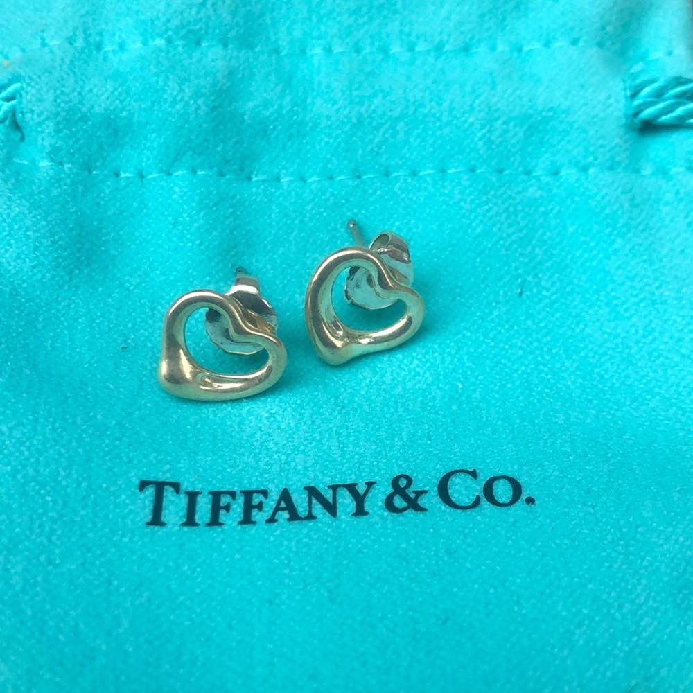 Elsa Peretti Silver Heart Earrings